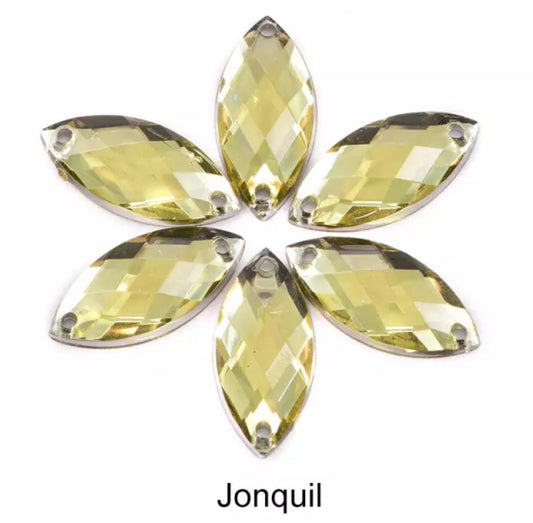 Jonquil Navette - Acrylic
