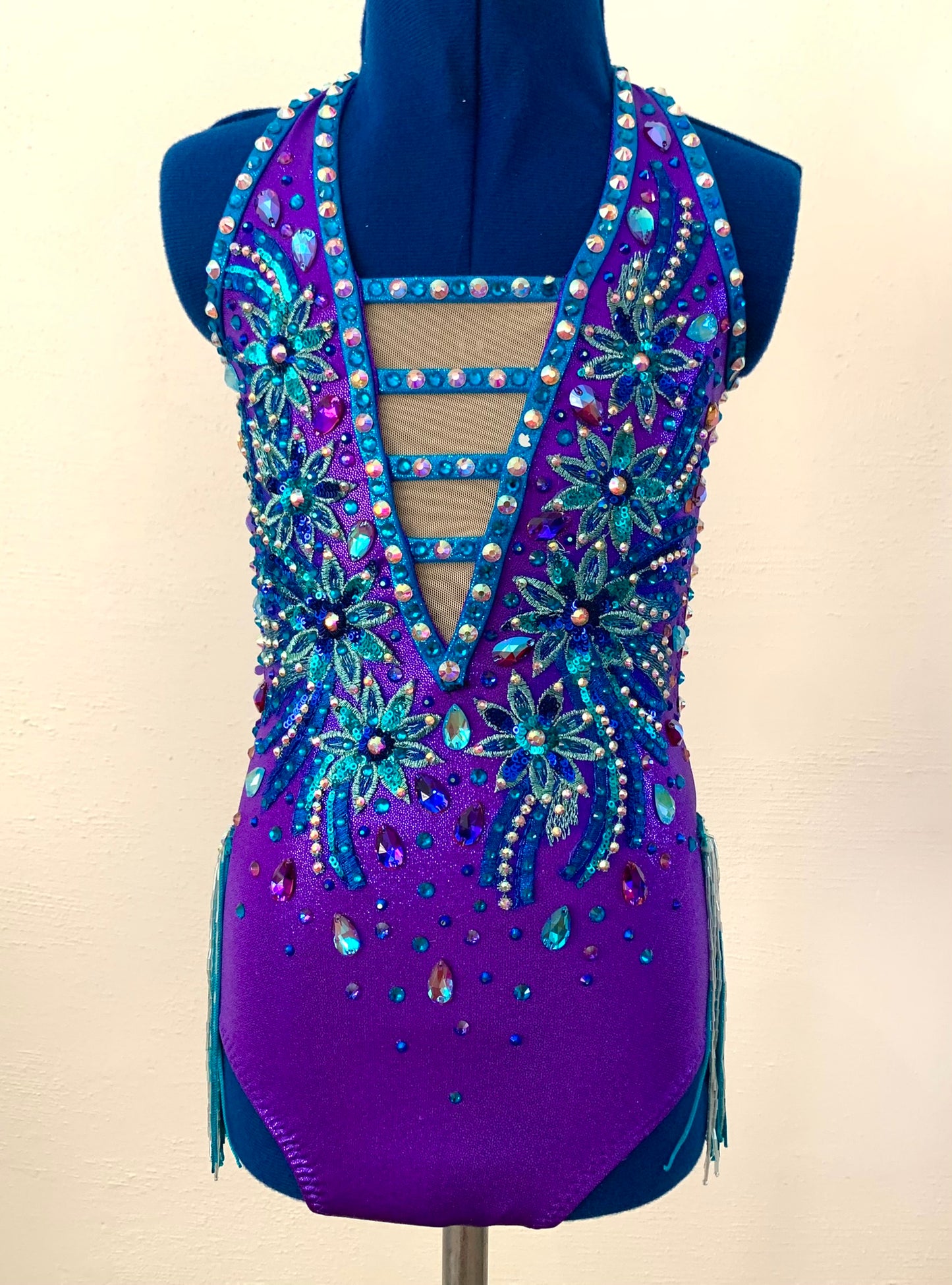 Purple/Turquoise Jazz/Tap Size 6