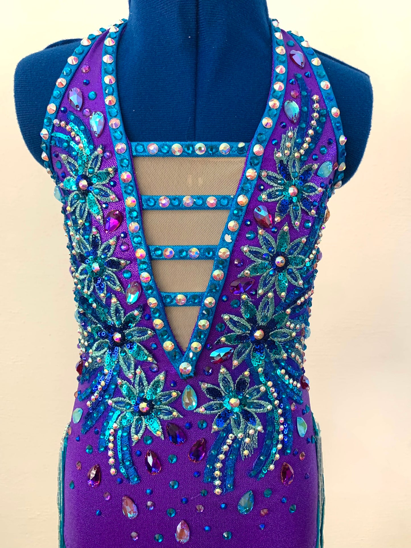 Purple/Turquoise Jazz/Tap Size 6