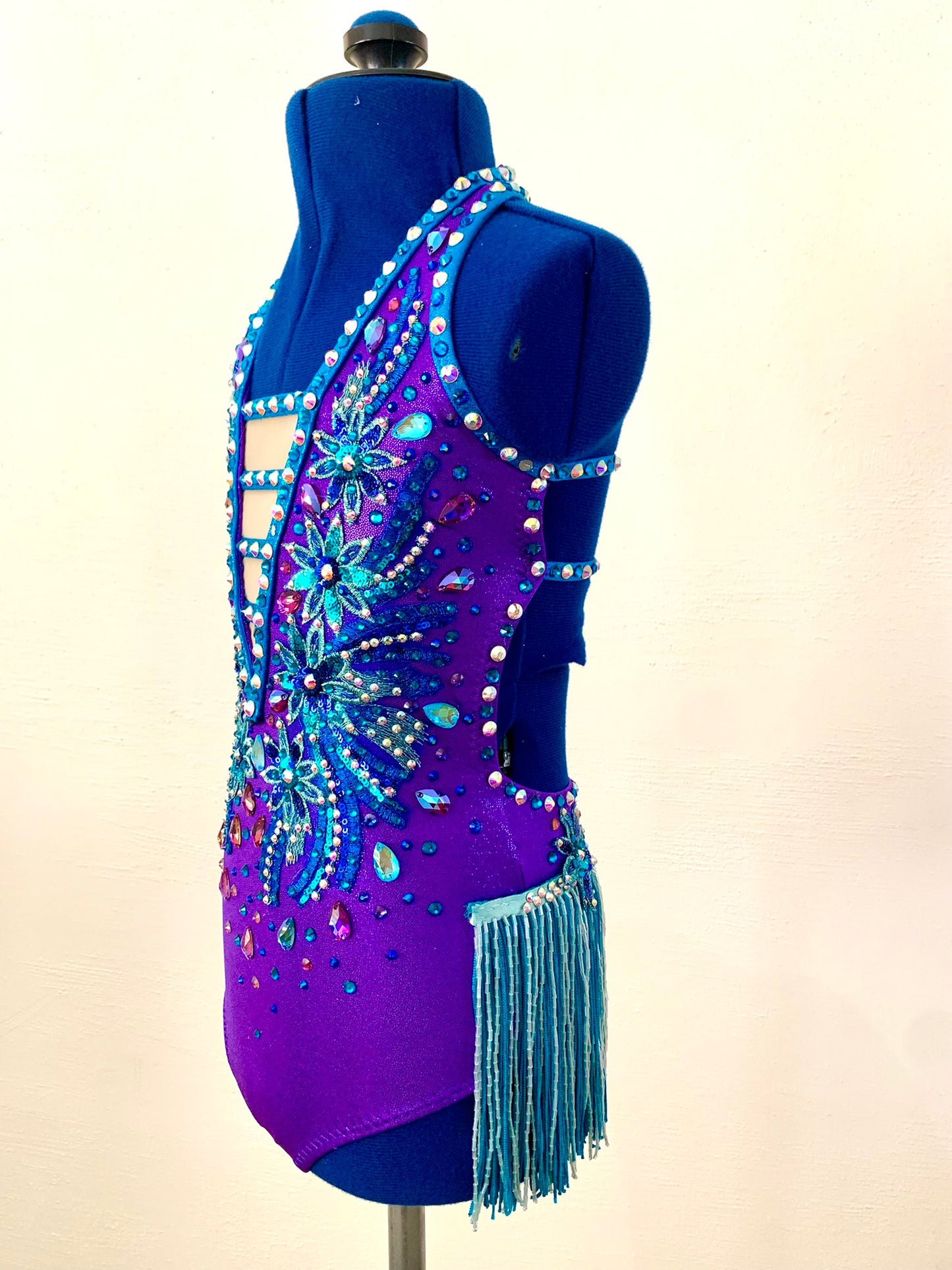 Purple/Turquoise Jazz/Tap Size 6