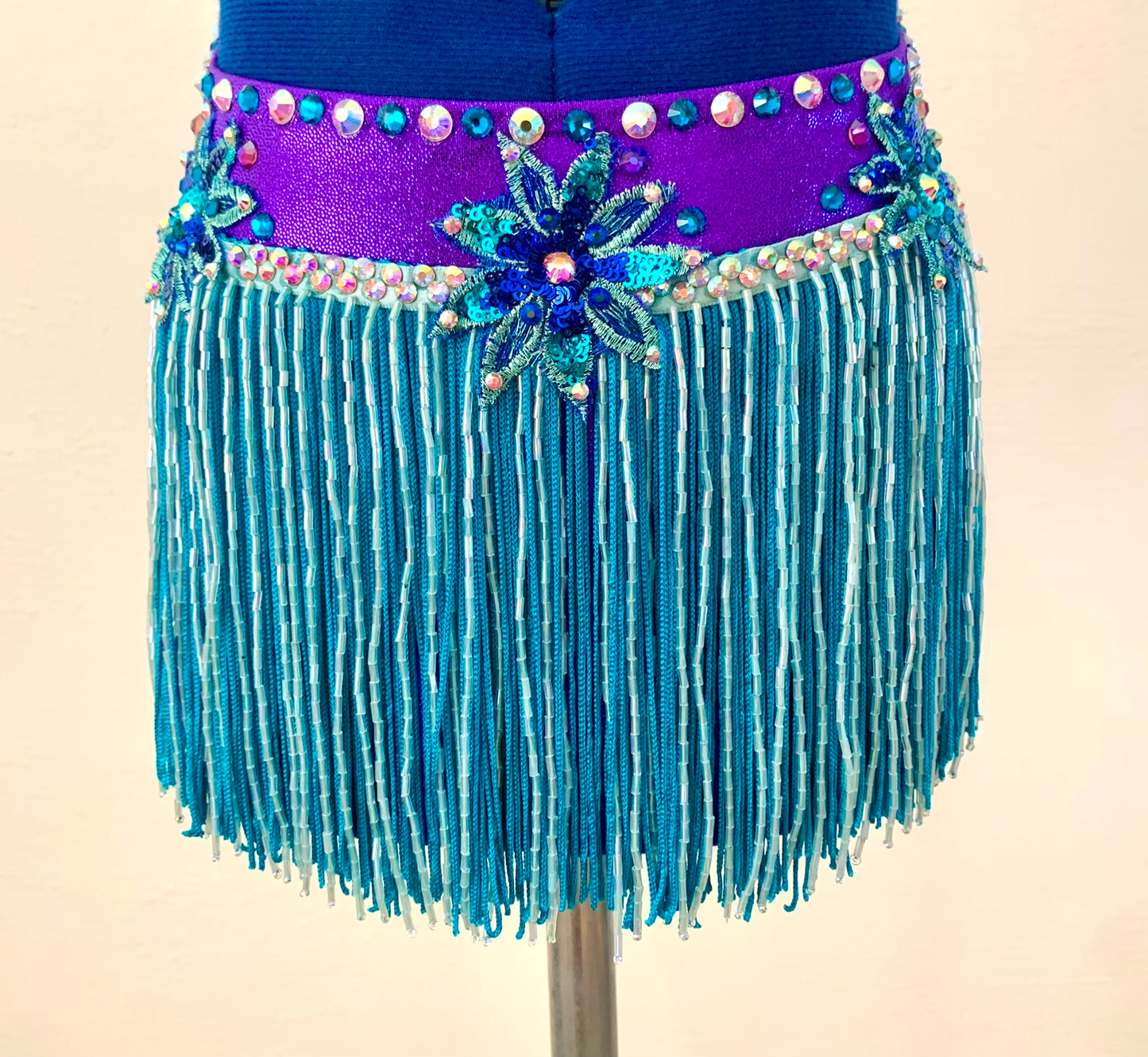 Purple/Turquoise Jazz/Tap Size 6
