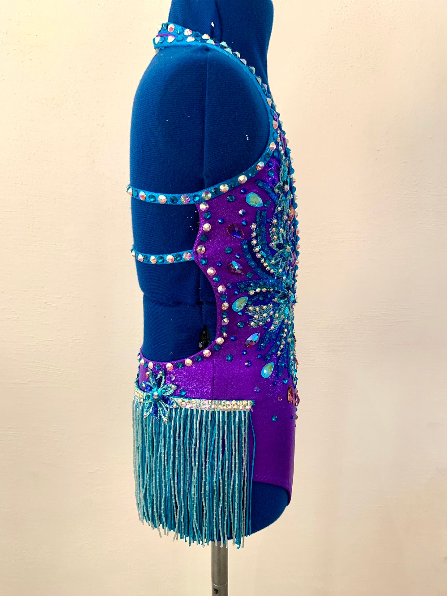 Purple/Turquoise Jazz/Tap Size 6