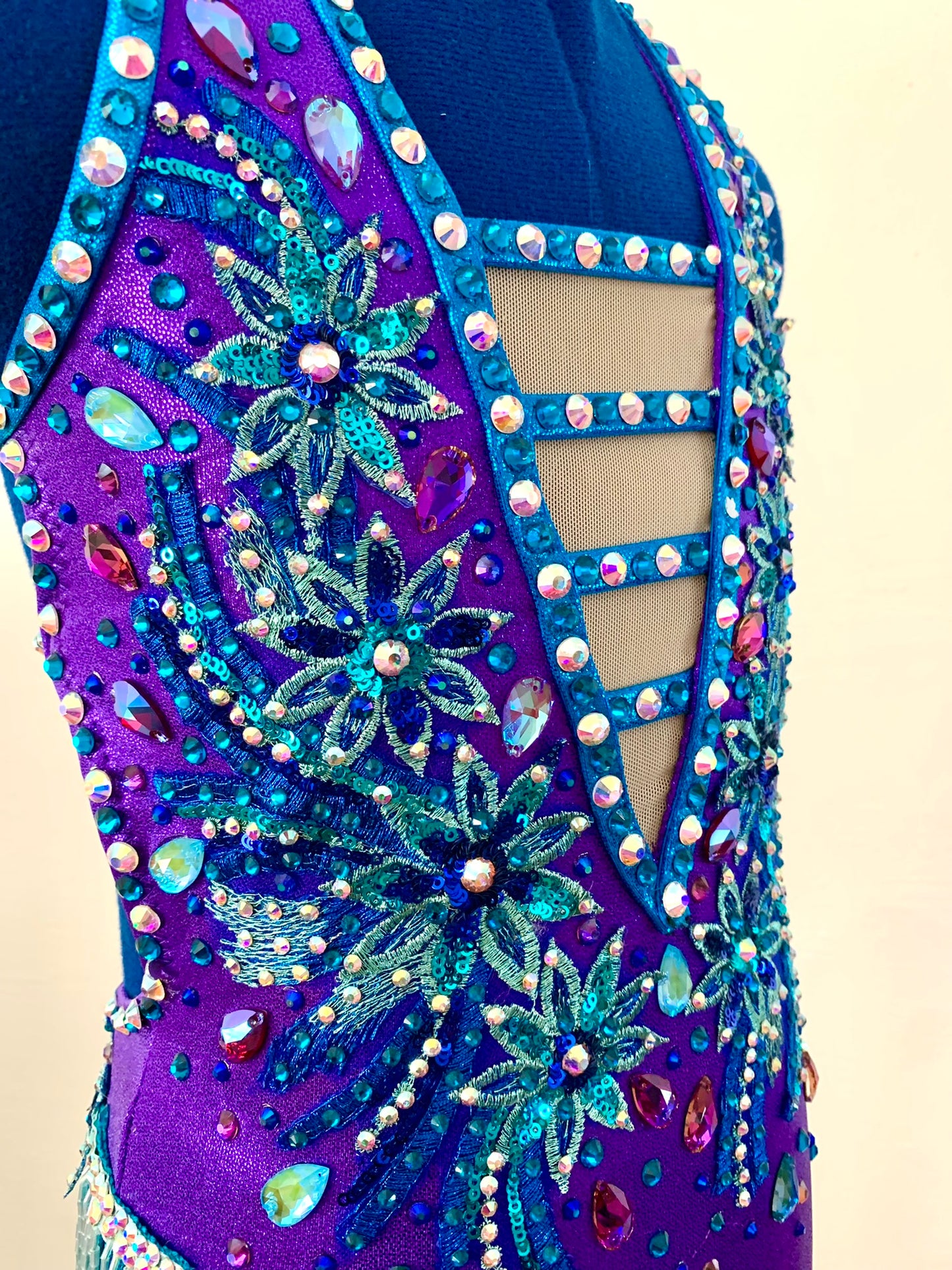 Purple/Turquoise Jazz/Tap Size 6