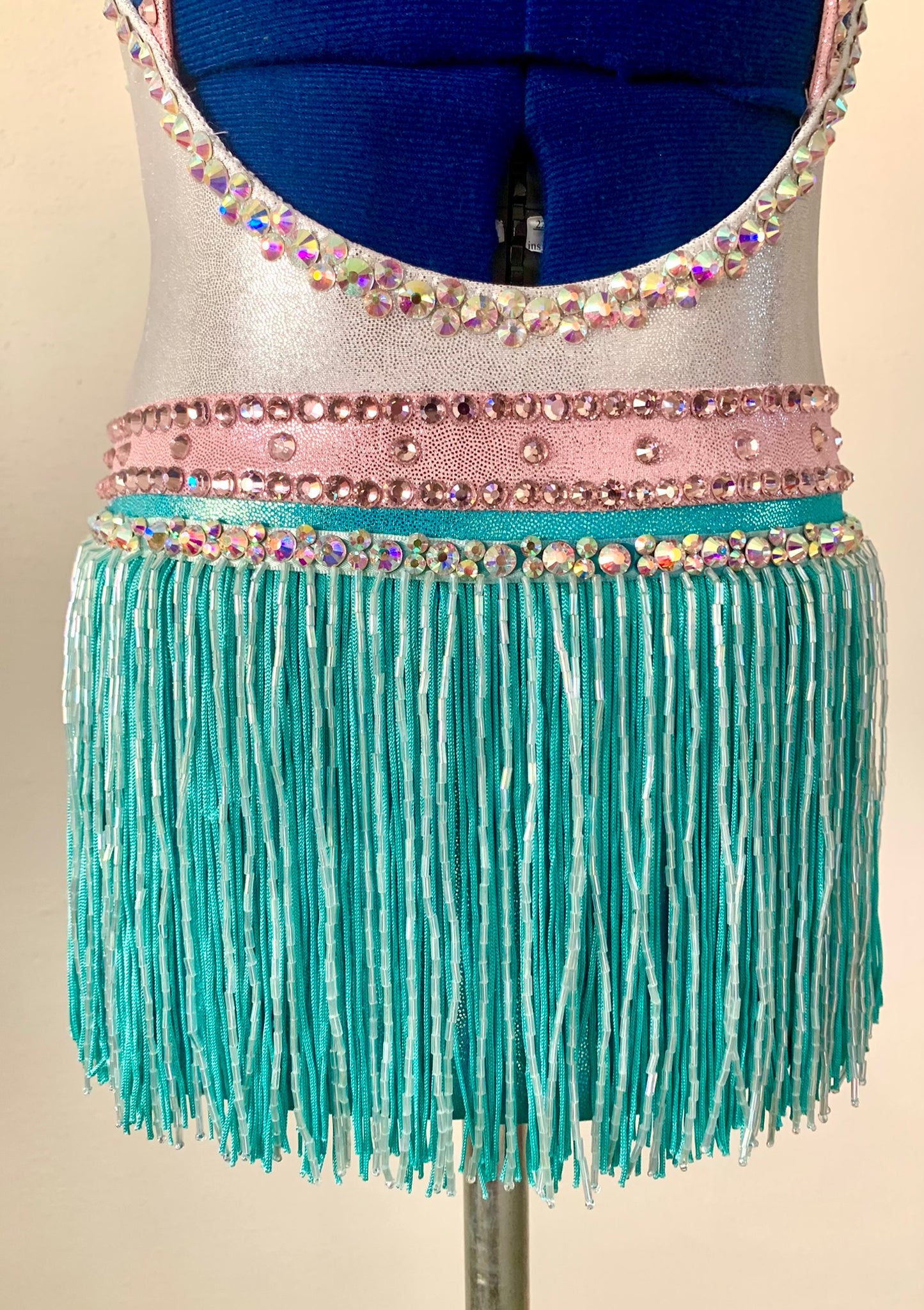 Pink/Turquoise Jazz/Tap Size 6