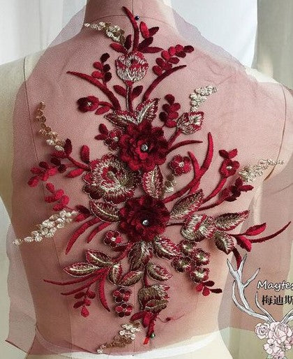 Large 3D Flowers - 3D#7 - 7 Colours
