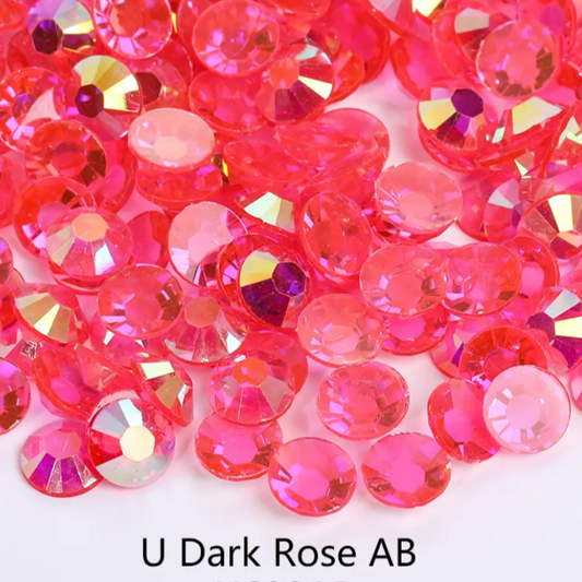 Transparent Dark Rose AB -Acrylic TW29