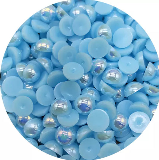 Turquoise AB - 1/2 Pearls