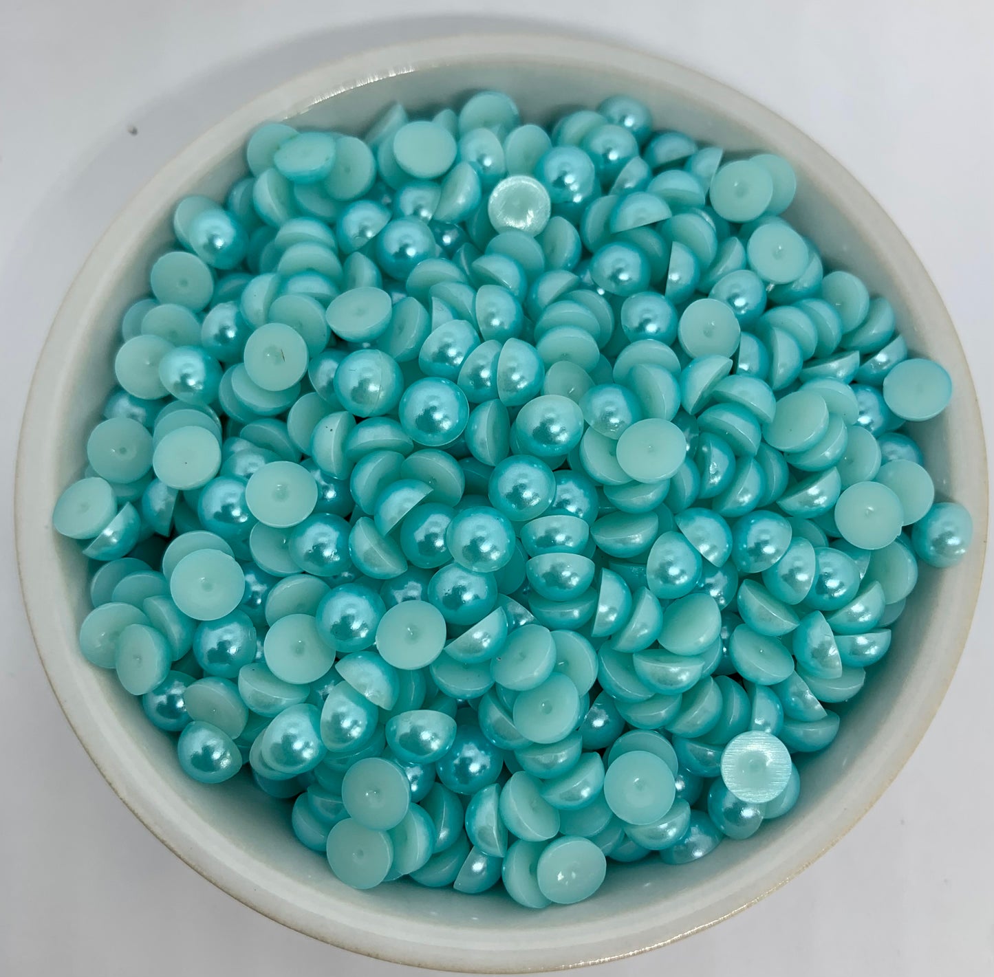 Pale Turquoise - 1/2 Pearls