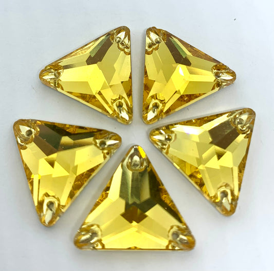 K9 Light Topaz Triangle