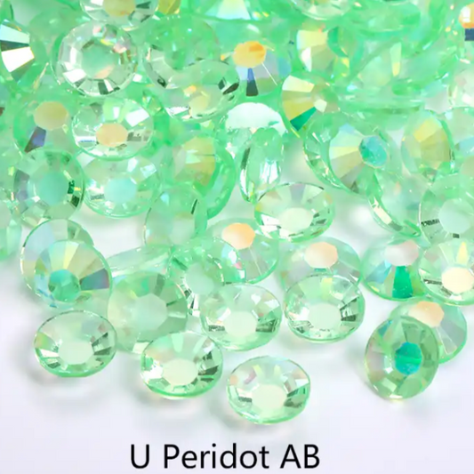 Transparent Light Peridot AB -Acrylic TW03