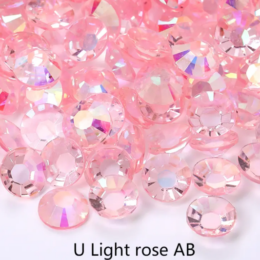 Transparent Light Rose AB -Acrylic TW13