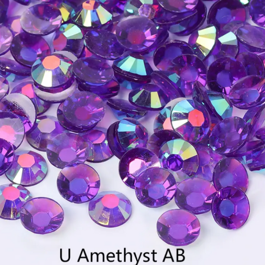 Transparent Dark Purple AB -Acrylic TW12