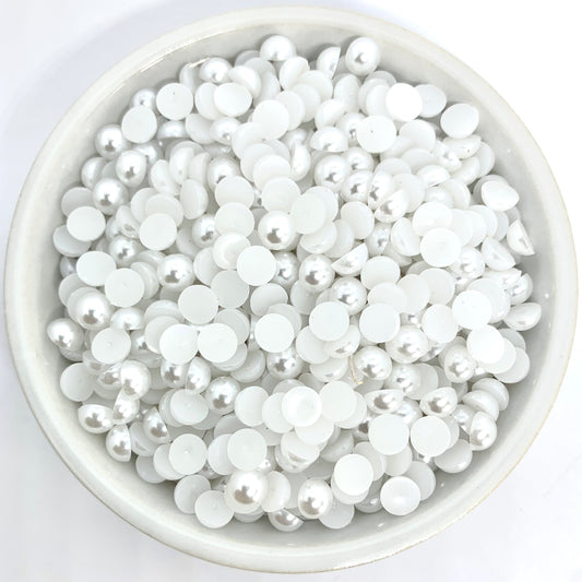White - 1/2 Pearls