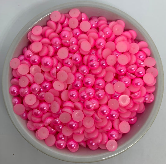Rose Pink - 1/2 Pearls