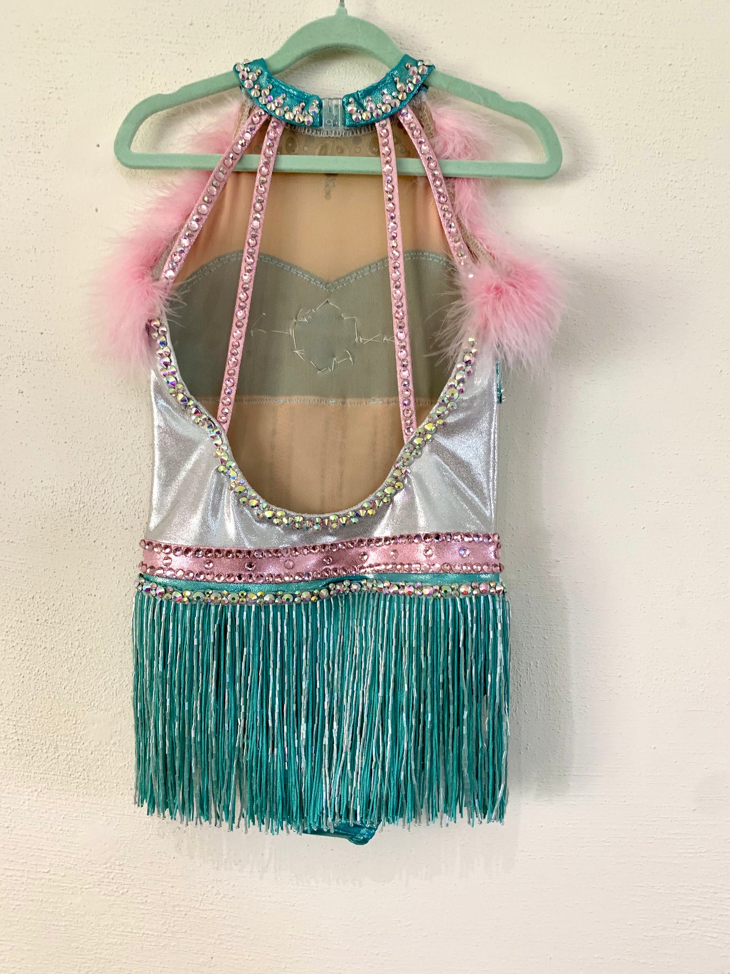 Pink/Turquoise Jazz/Tap Size 6