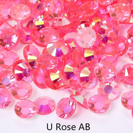 Transparent Rose AB -Acrylic TW28