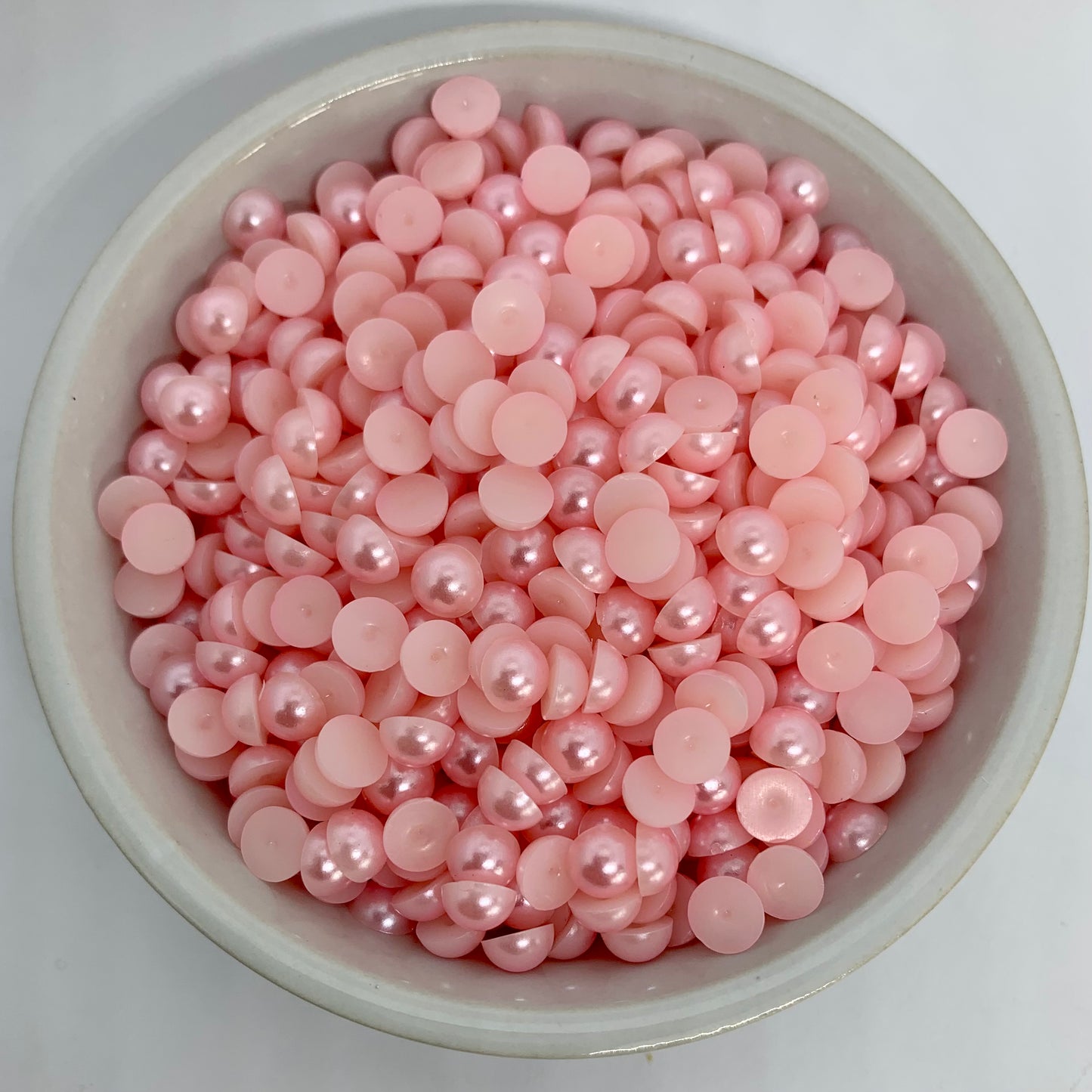 Pale Pink - 1/2 Pearls