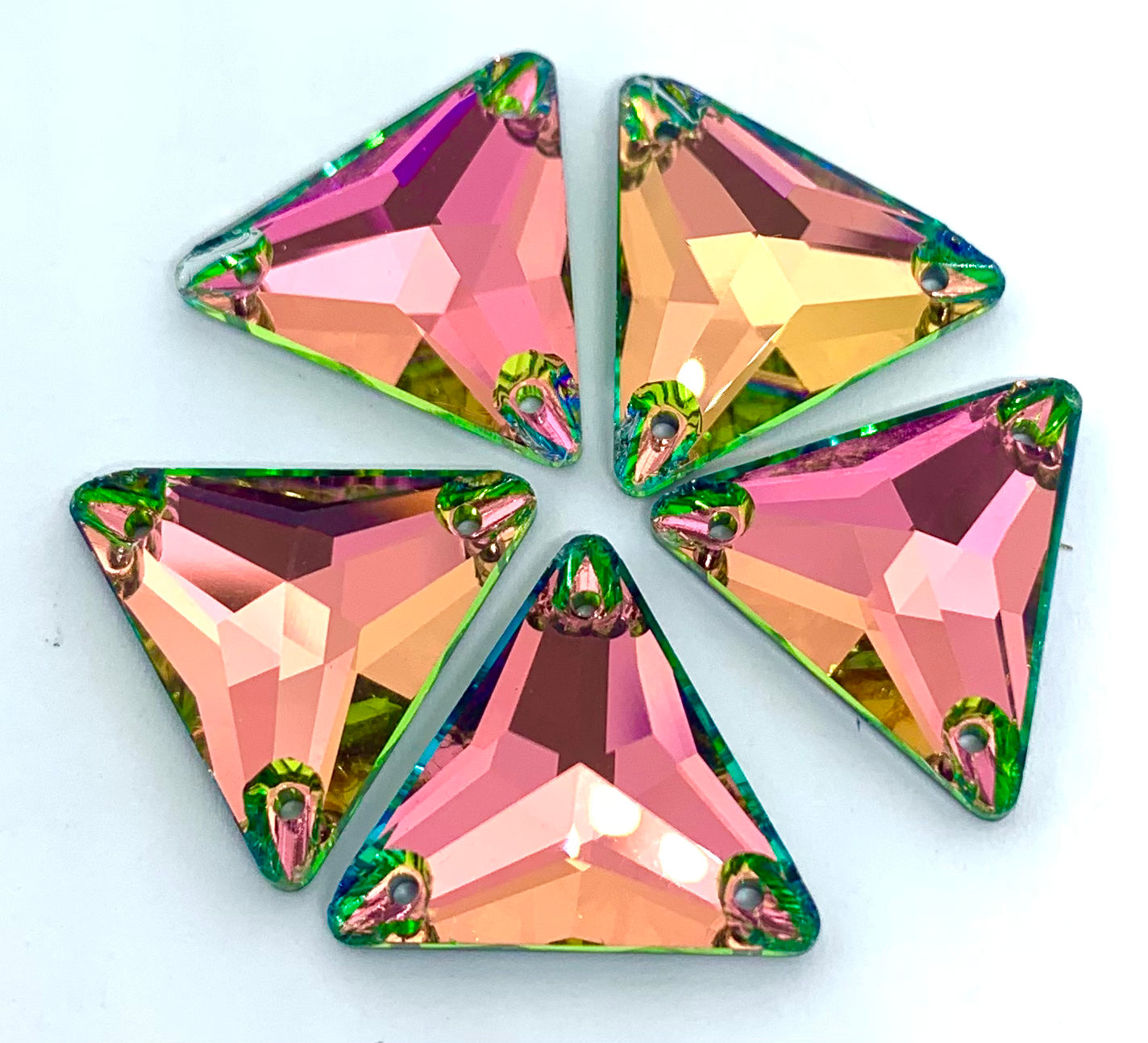 K9 Vitrail Rose Triangle
