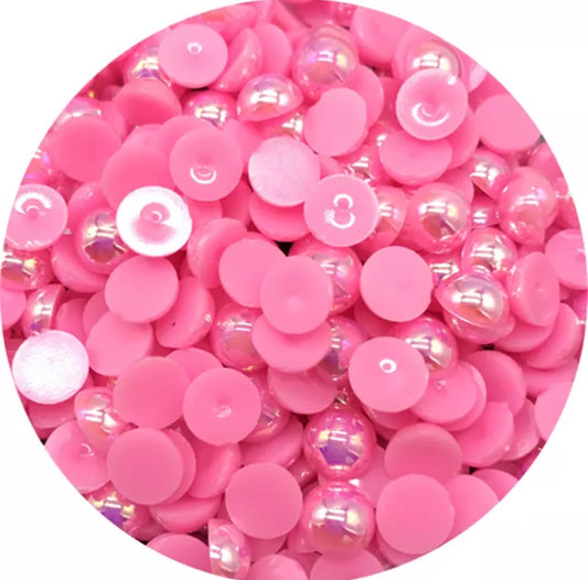 Pink AB - 1/2 Pearls