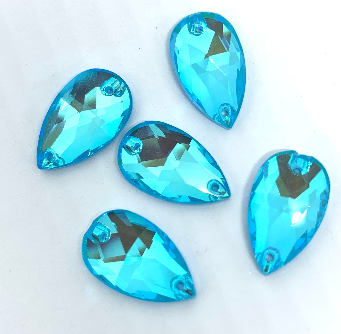 K9 Aquamarine MI Teardrop