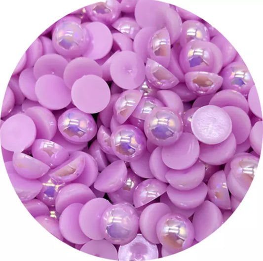 Violet AB - 1/2 Pearls