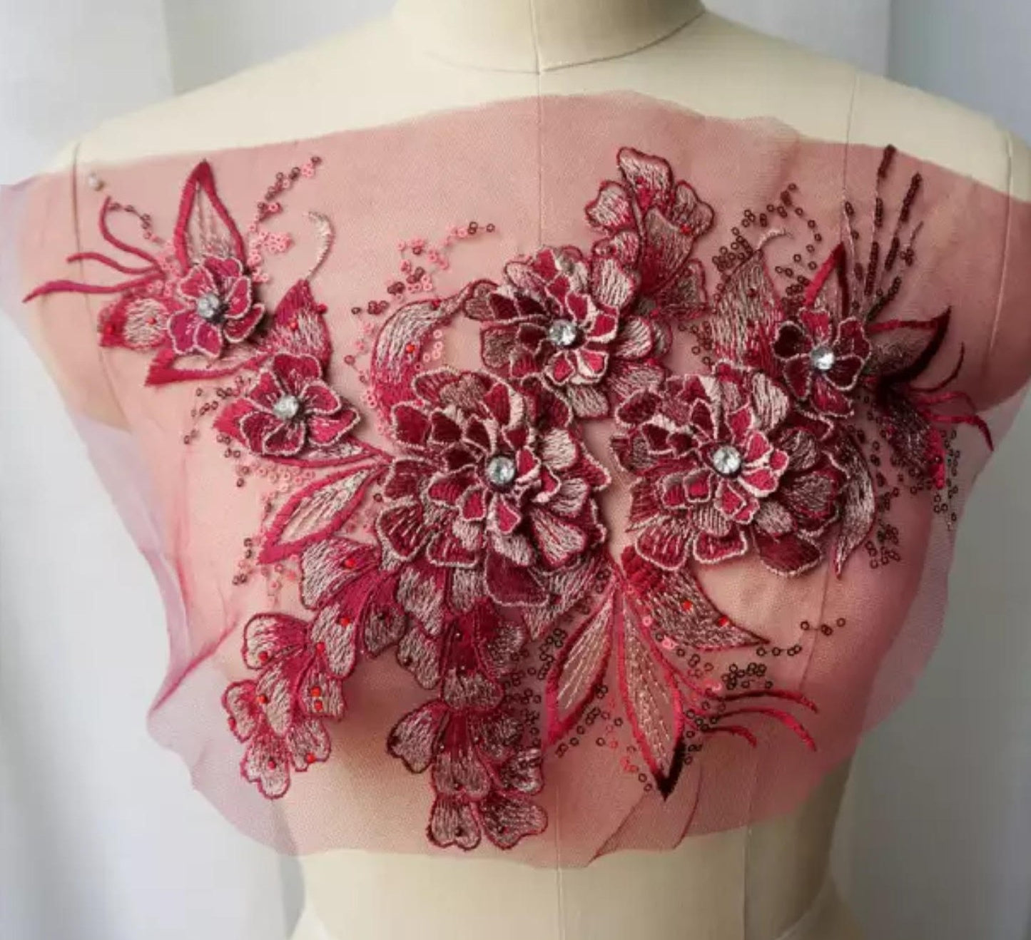 3D Flowers with Metallic Thread #10 - 7 Colours