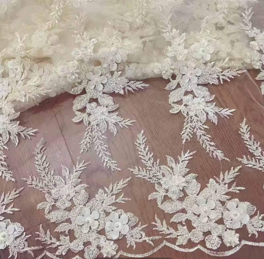 Beaded Appliqué Posy #2 - 3D#