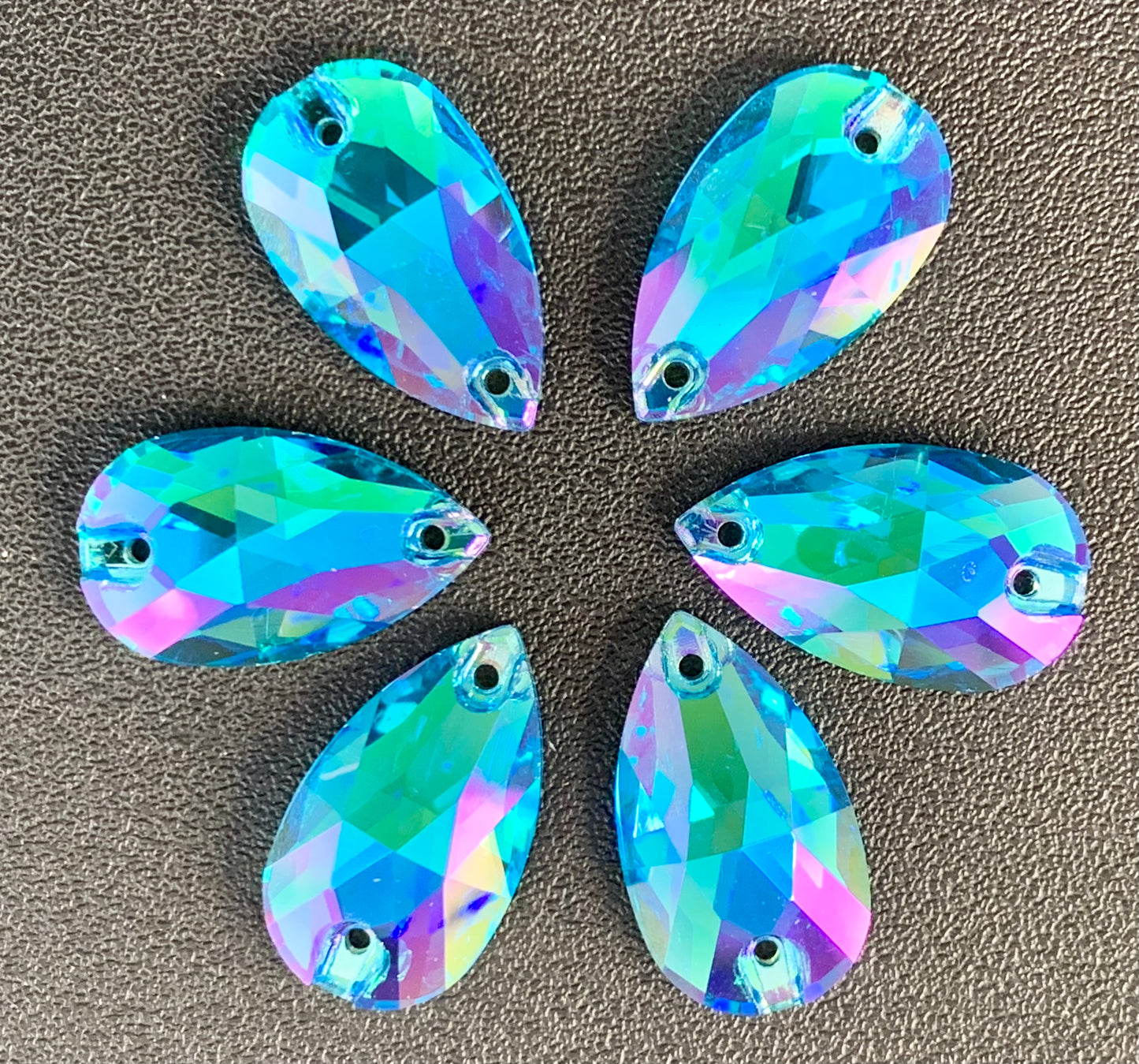 K9 Aquamarine AB Teardrop