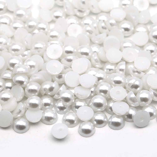 White - 1/2 Pearls