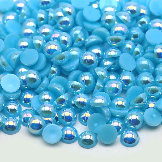 Turquoise AB - 1/2 Pearls