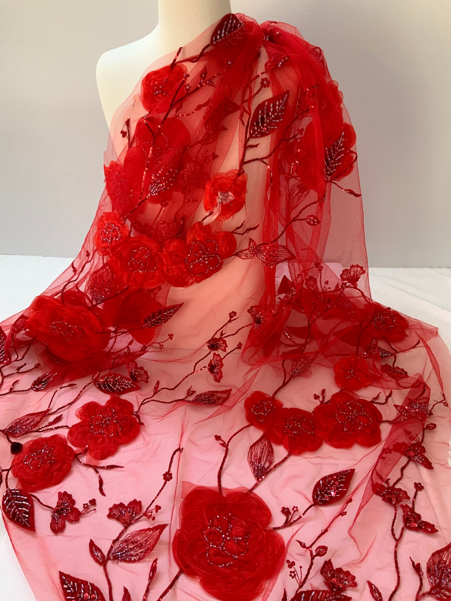 Large Roses -Red