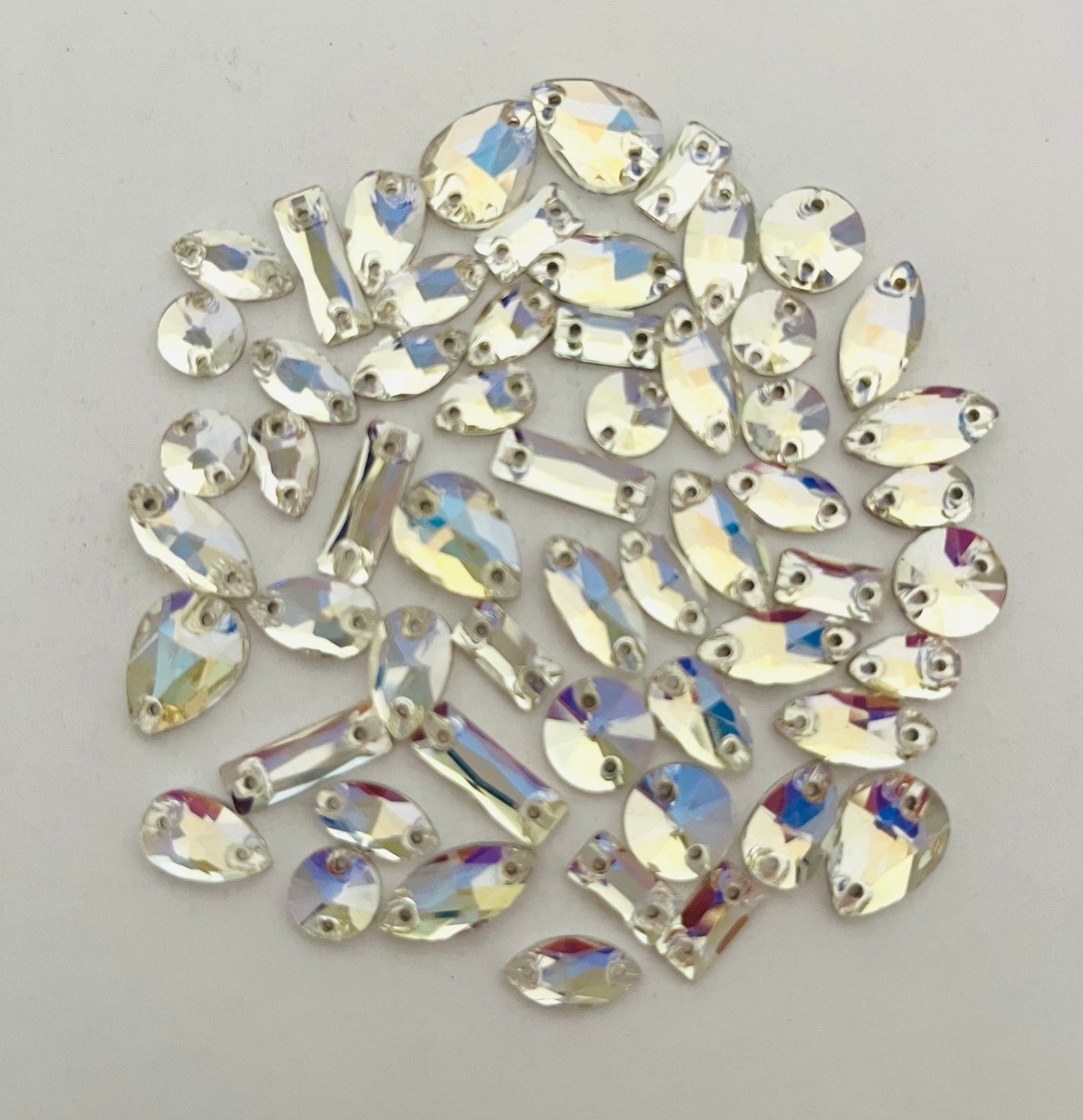 Moonlight - Mixed Glass Shapes