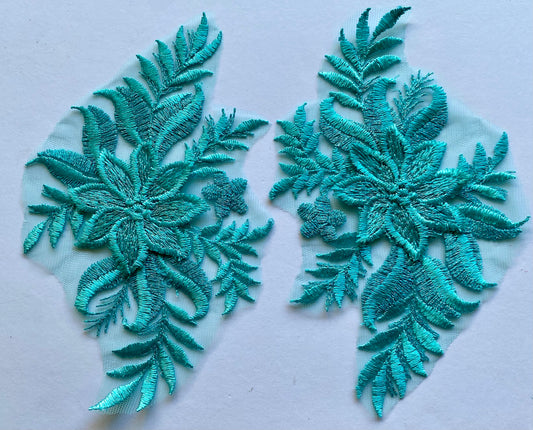Aqua 3D Applique #2 - 3D#111