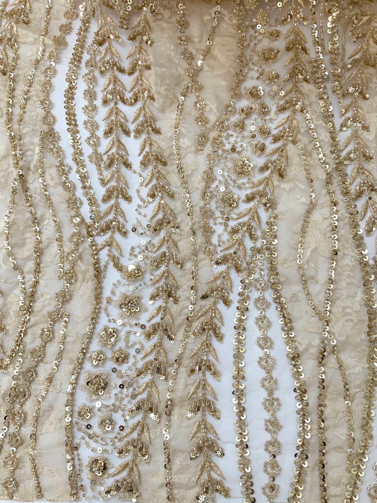 Gold Beaded