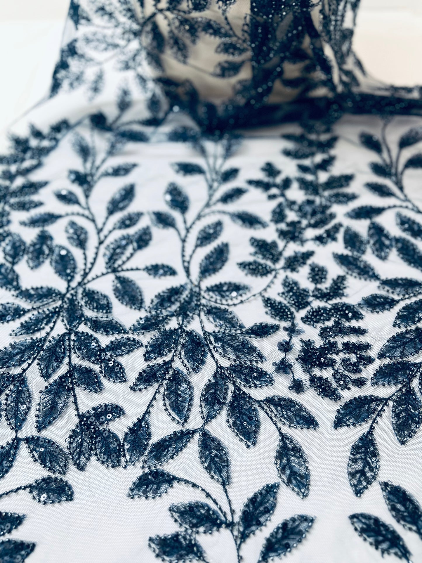 Navy Leaf Vines