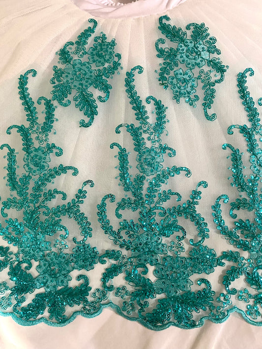 Alyssa Lace Emerald