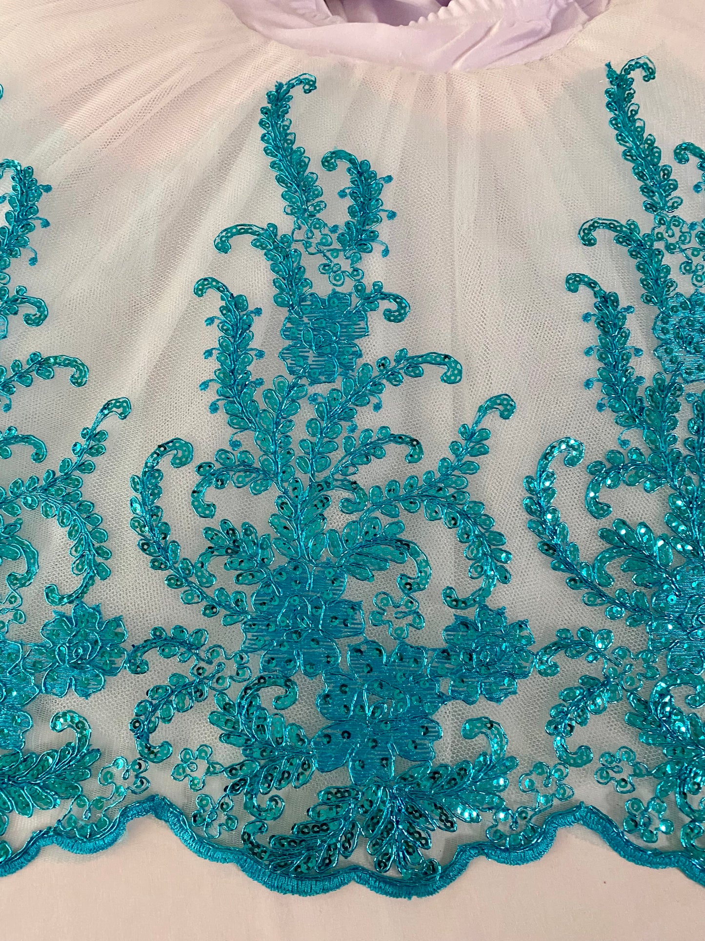Alyssa Lace Turquoise