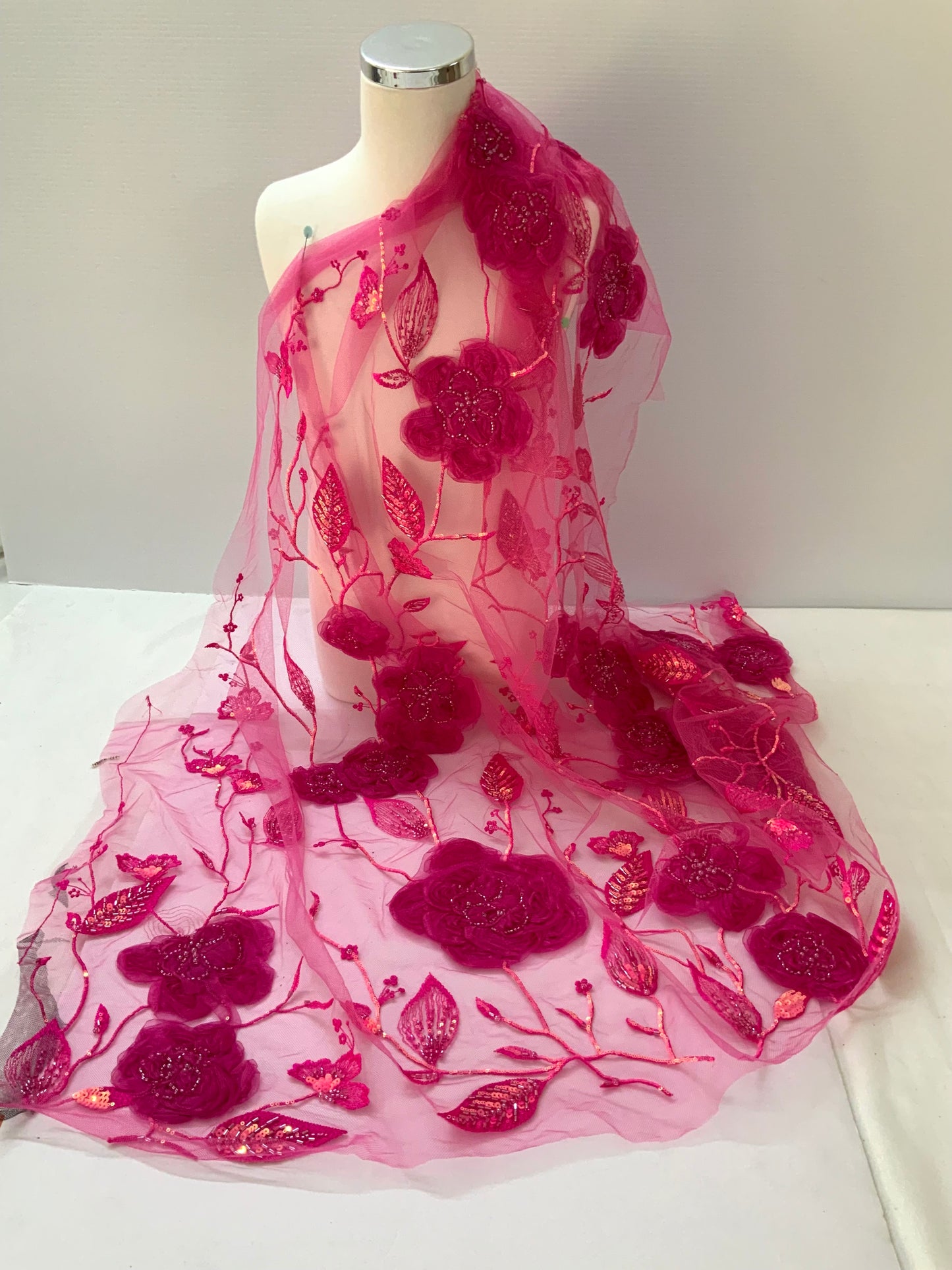 Large Roses -Rose Pink