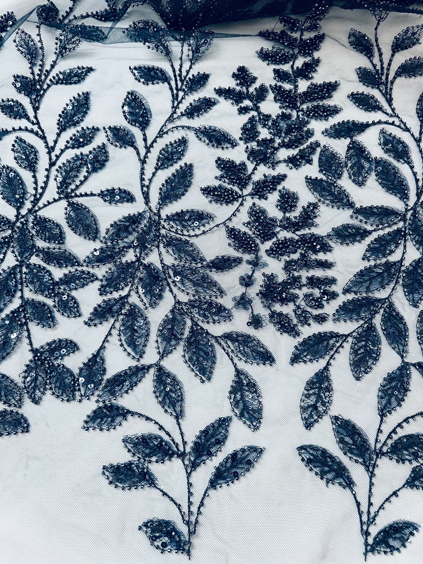 Navy Leaf Vines