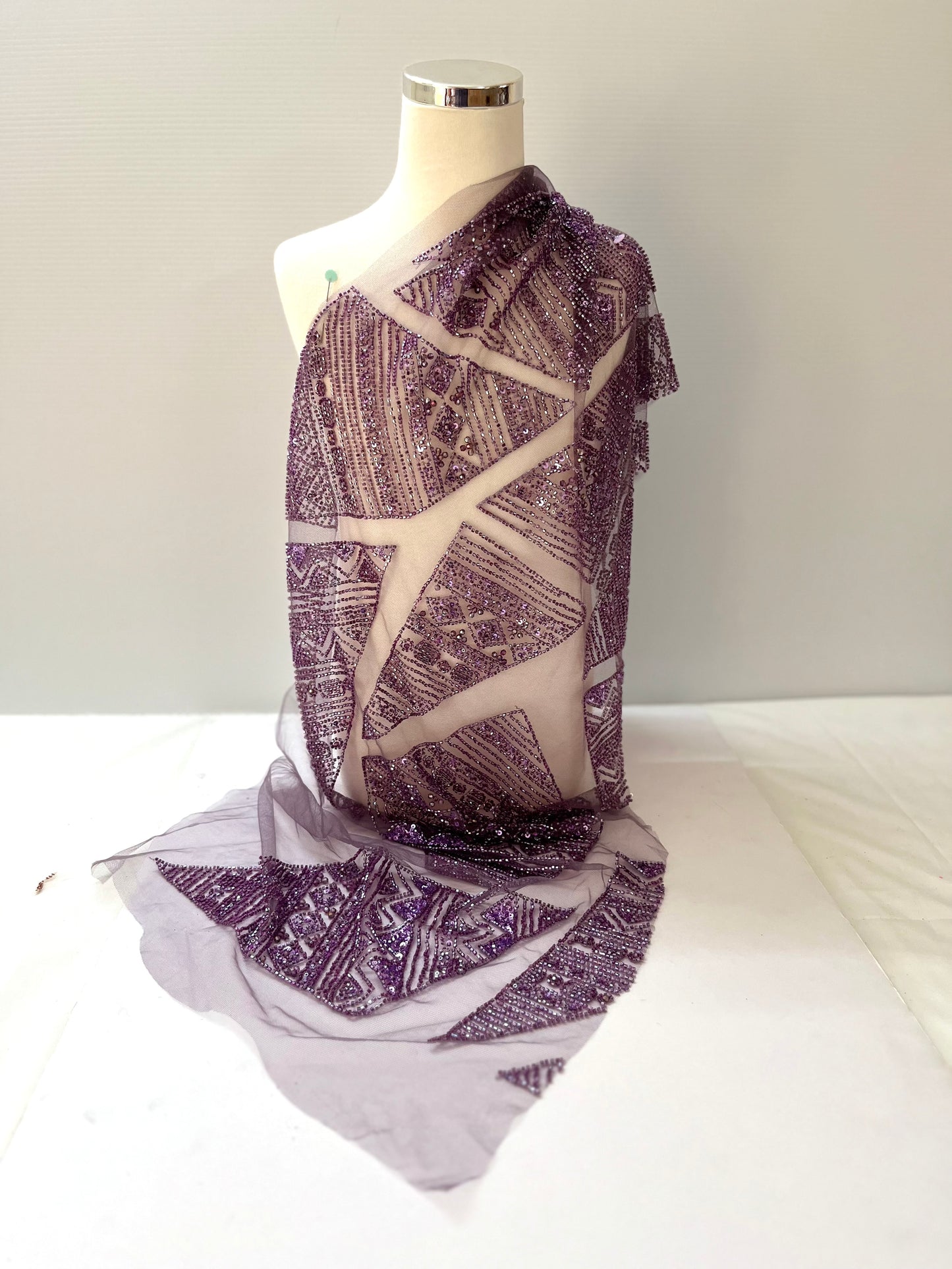 Purple Geometric