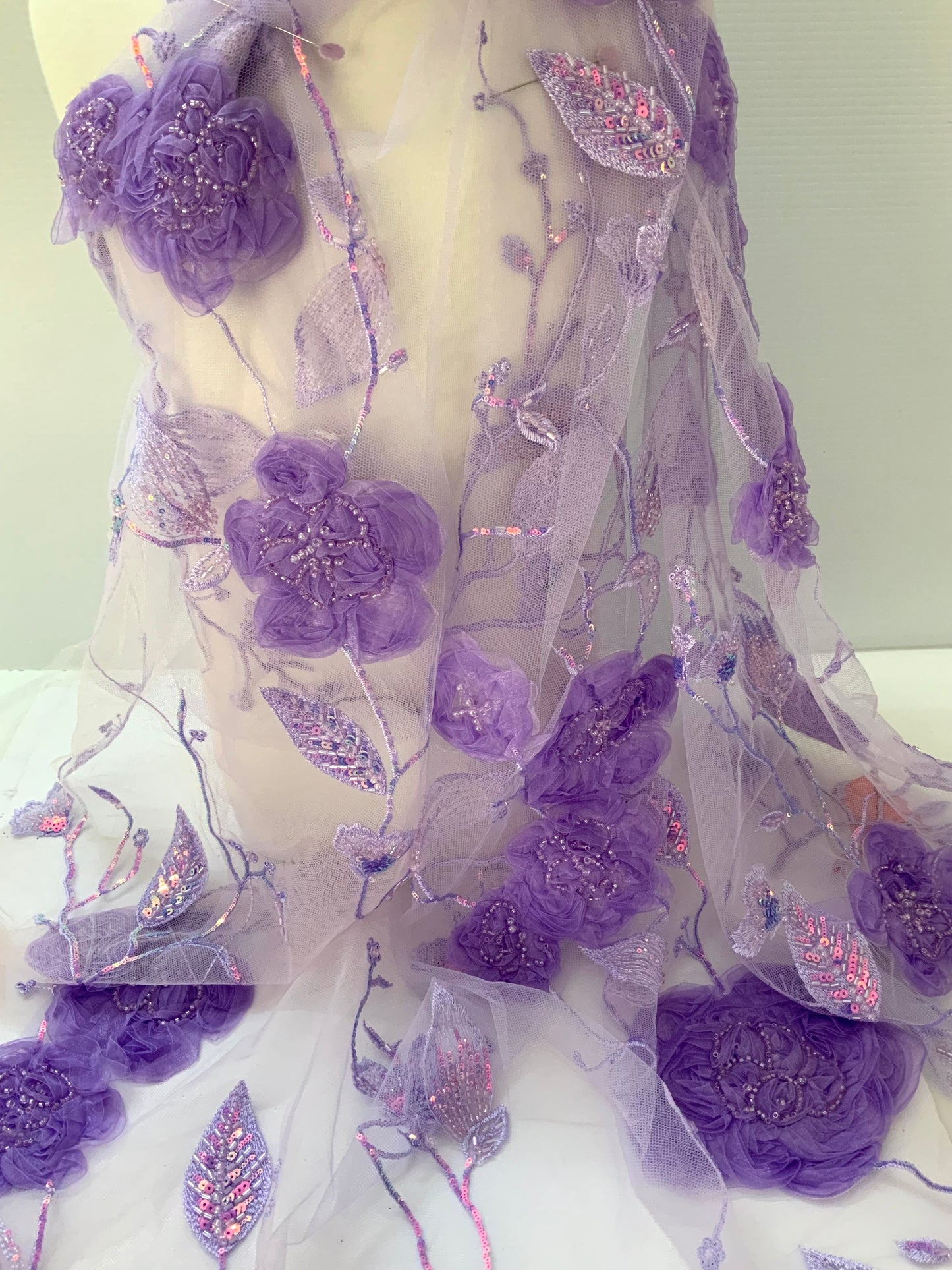 Large Roses -Violet
