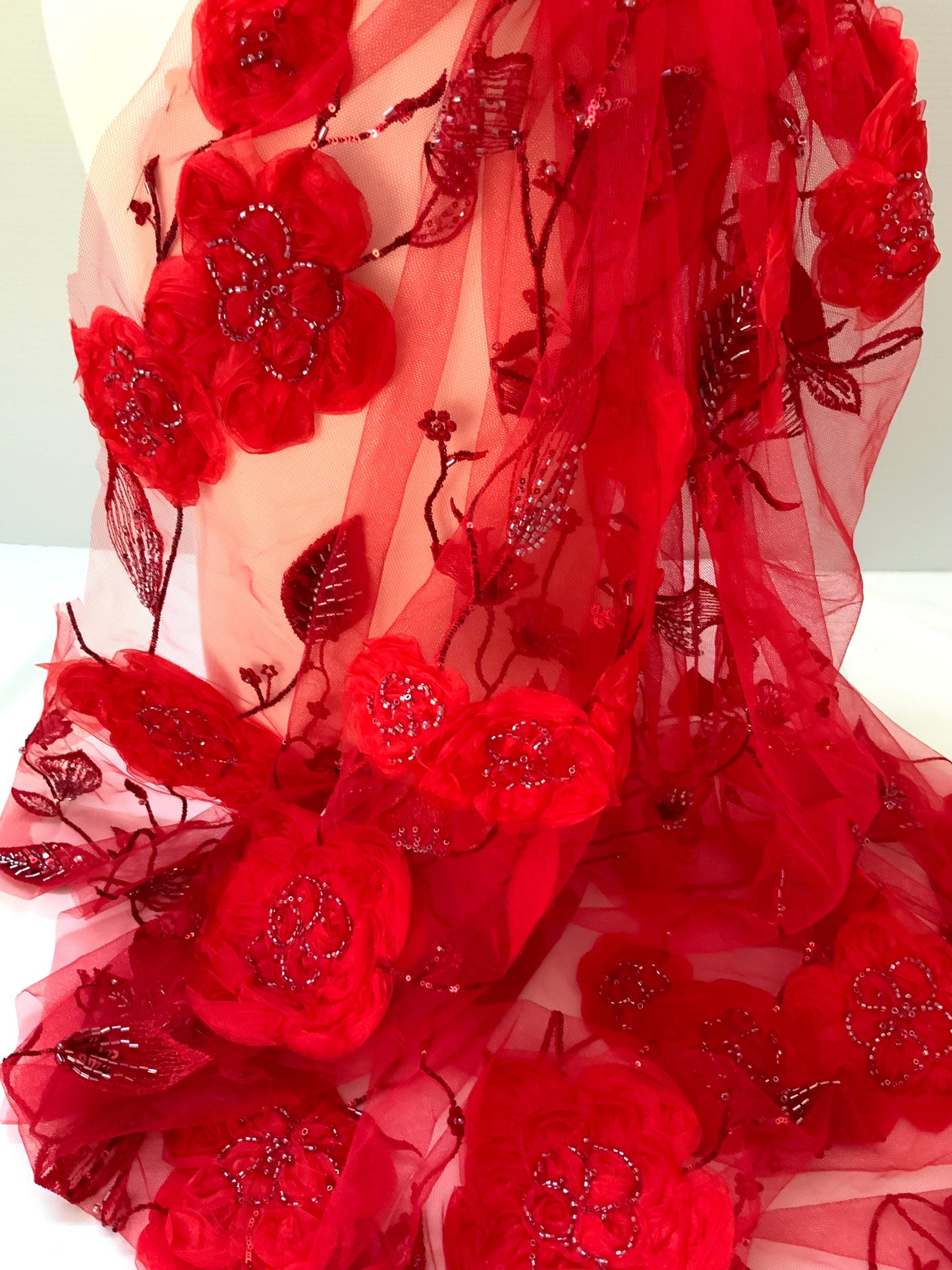 Large Roses -Red