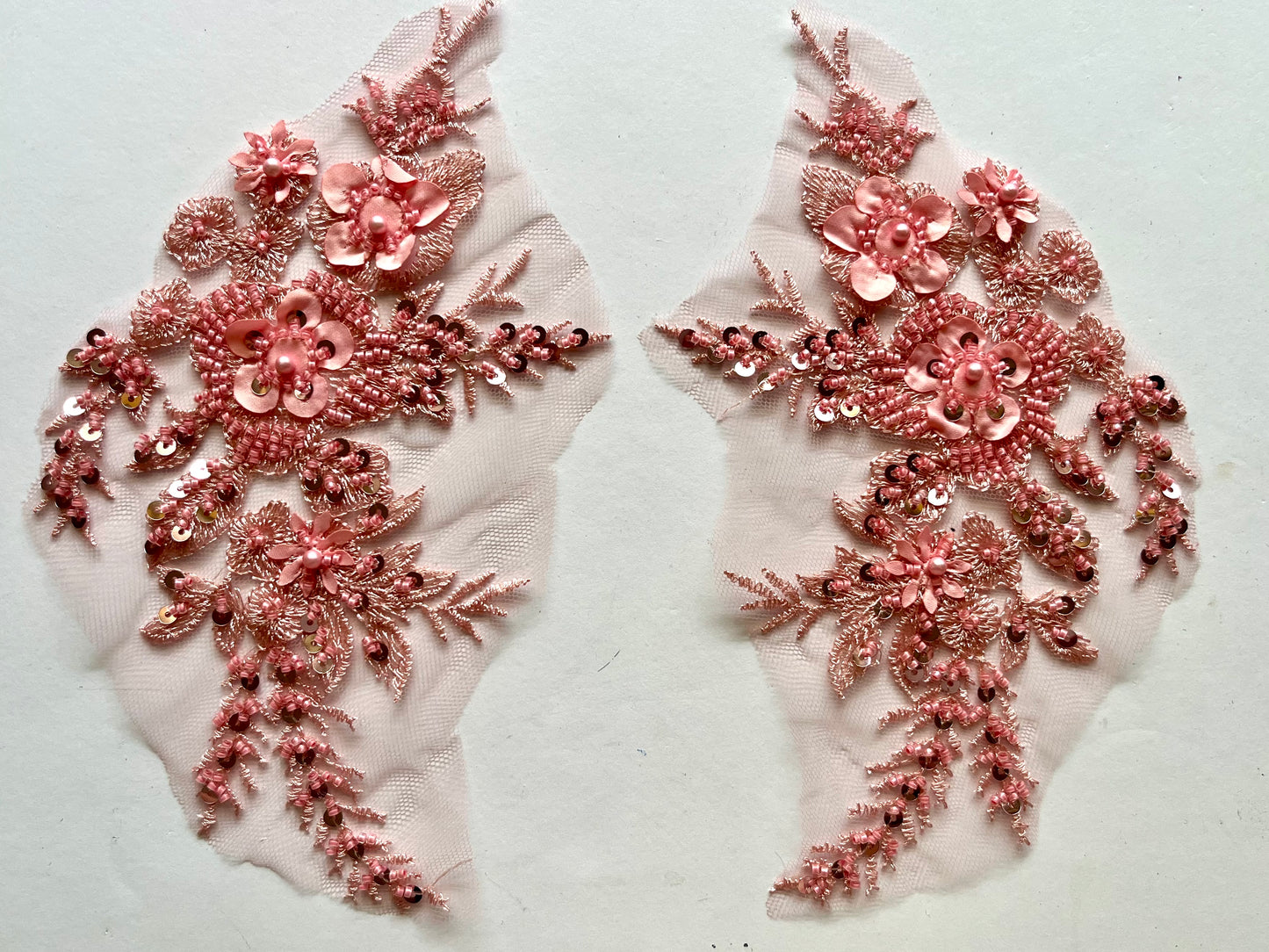 Beaded Appliqué Posy #2 - 3D#