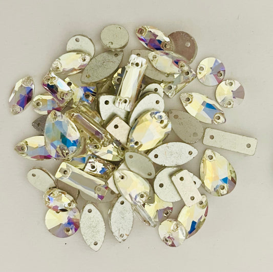 Moonlight - Mixed Glass Shapes