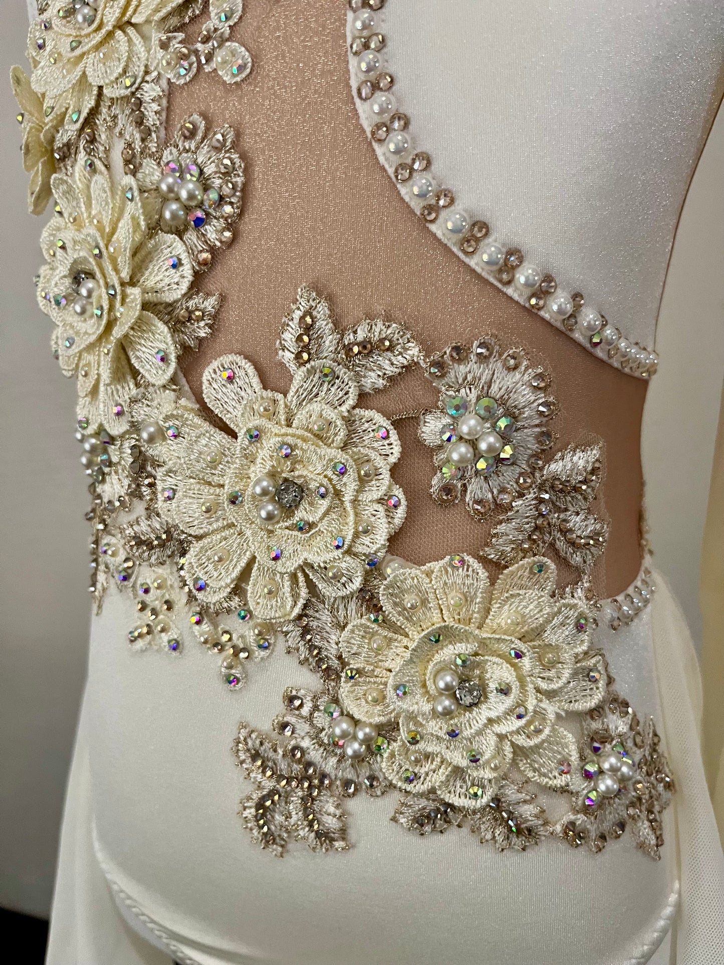 Cream and Champagne Lyrical Size 6