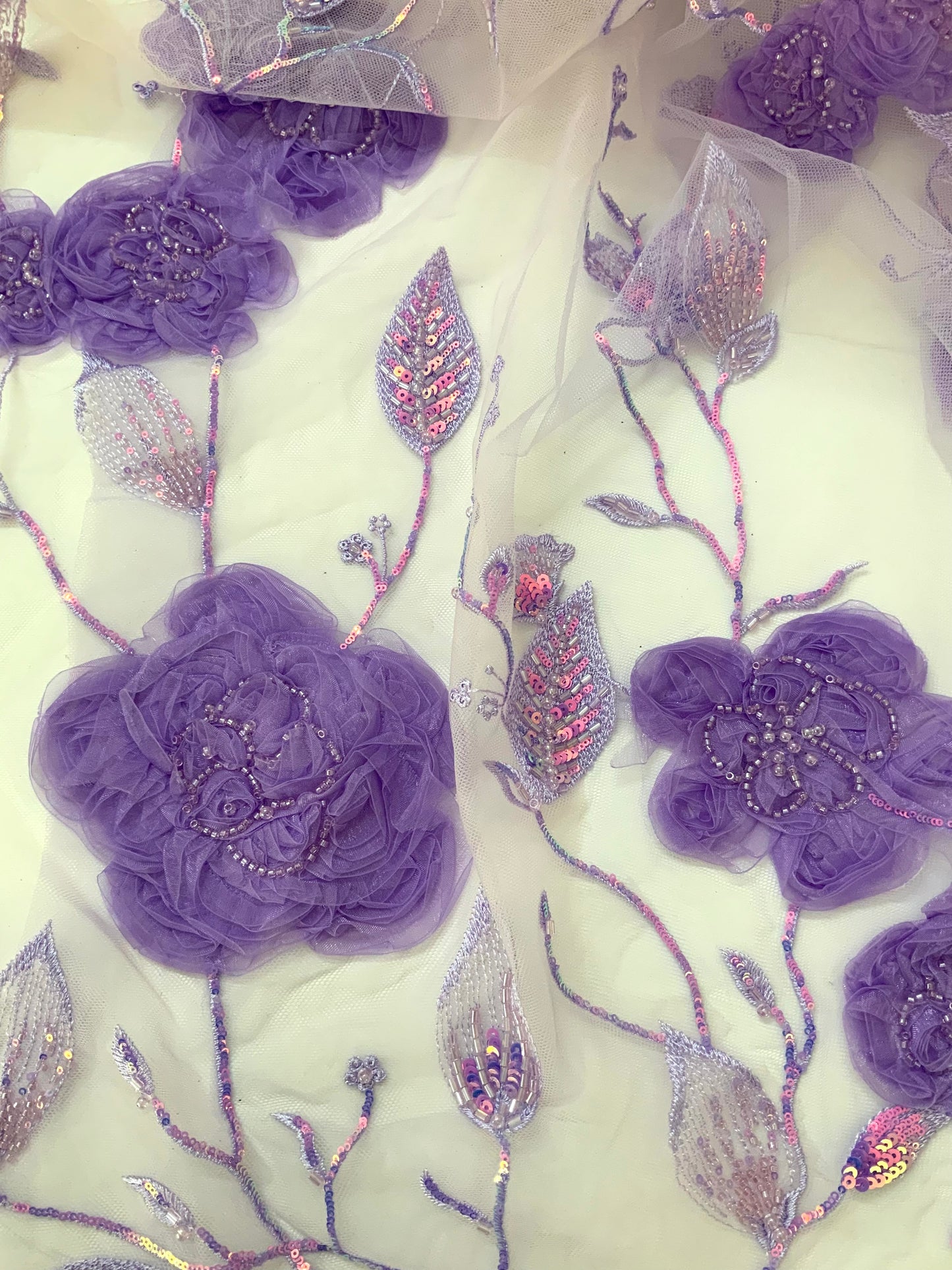 Large Roses -Violet