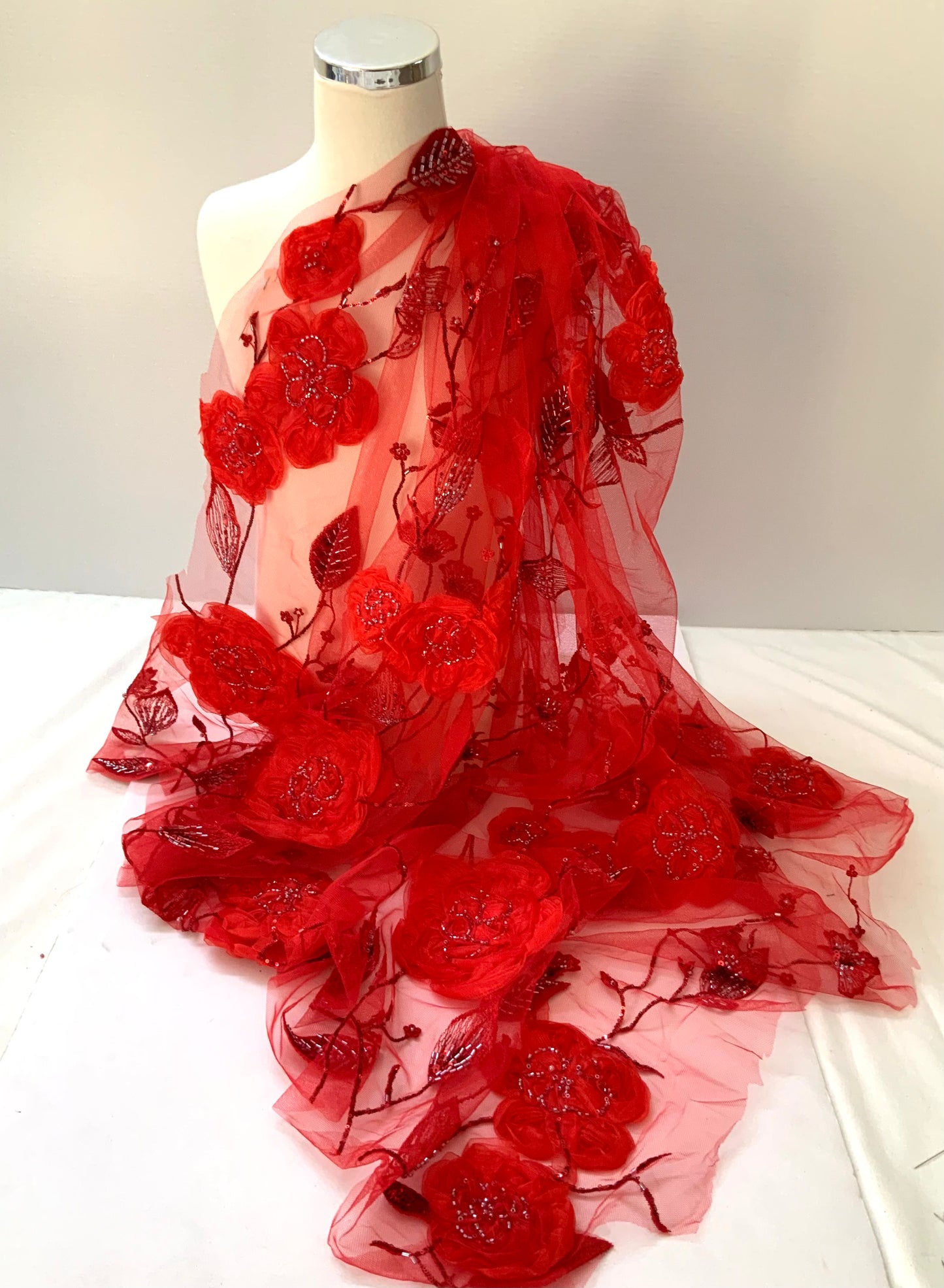 Large Roses -Red