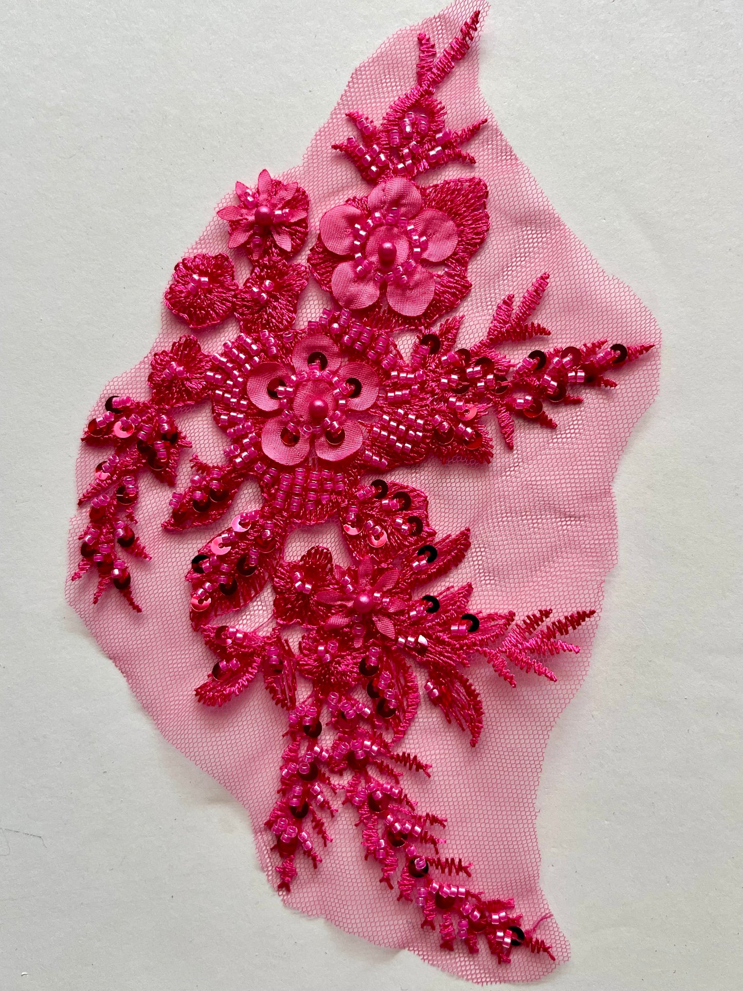Beaded Appliqué Posy #2 - 3D#