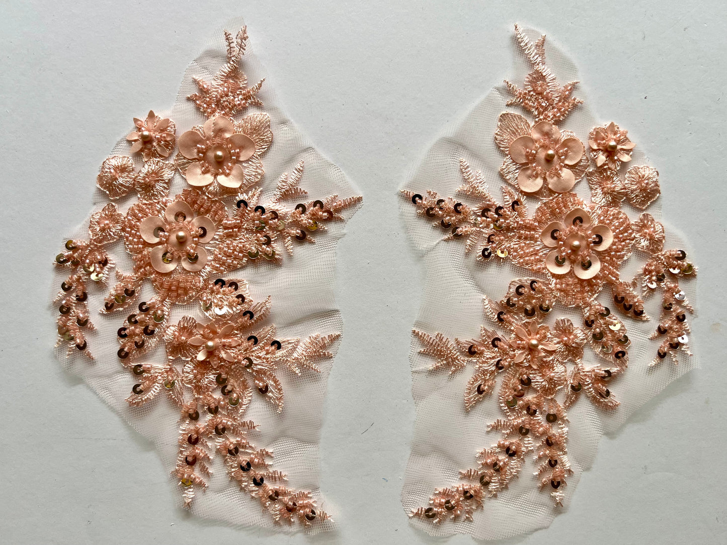 Beaded Appliqué Posy #2 - 3D#