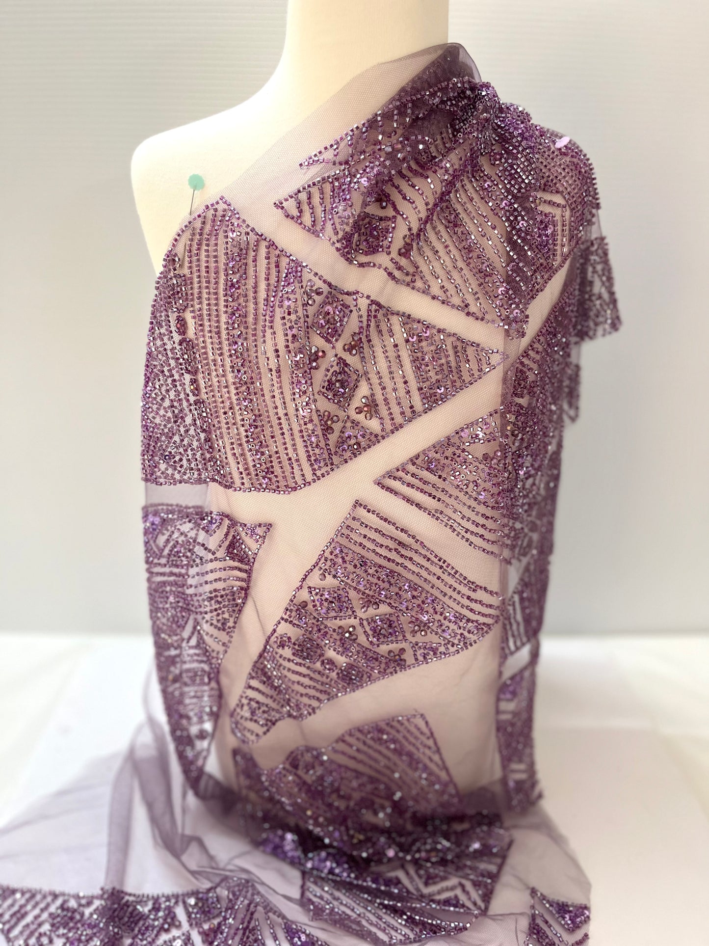 Purple Geometric